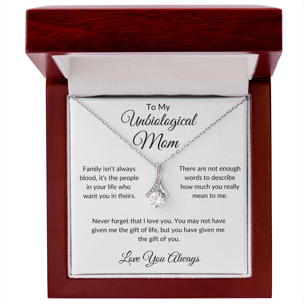 To My Unbiological Mom | Alluring Beauty Necklace