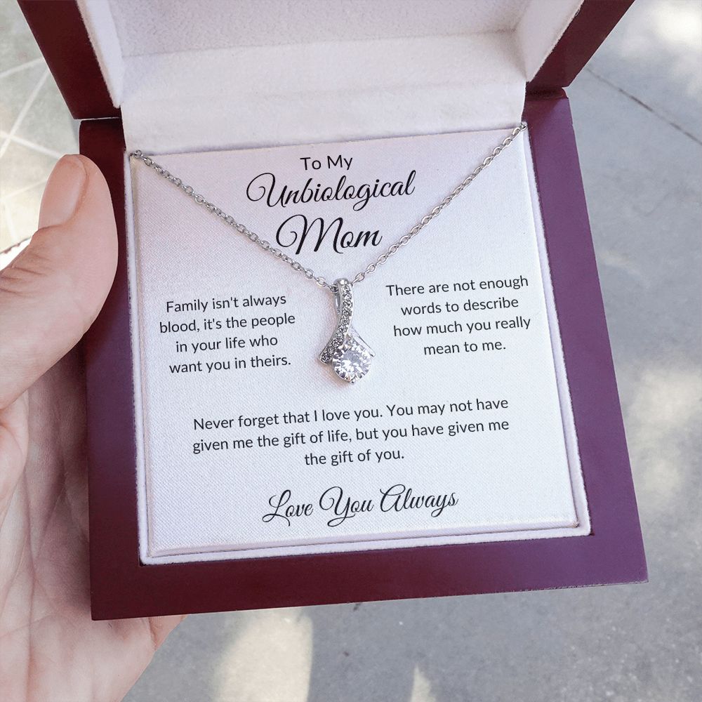 To My Unbiological Mom | Alluring Beauty Necklace
