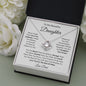 To My Beautiful Daughter | Love Knot Necklace