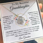 To My Beautiful Granddaughter | Love Knot Necklace