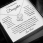 To My Beautiful Daughter | Love Knot Necklace
