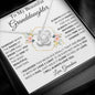 To My Beautiful Granddaughter | Love Knot Necklace