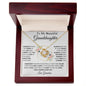 To My Beautiful Granddaughter | Love Knot Necklace