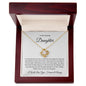To My Amazing Daughter | Love Knot Necklace