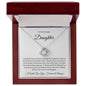 To My Amazing Daughter | Love Knot Necklace
