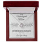 To My Unbiological Mom | Love Knot Necklace