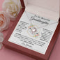 To My Beautiful Granddaughter | Love Knot Necklace