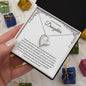 To My Amazing Daughter | Forever Love Necklace