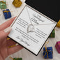 To My Unbiological Mom | Love You Always | Forever Love Necklace