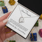 To My Bonus Daughter | Forever Love Necklace