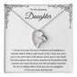 To My Amazing Daughter | Forever Love Necklace
