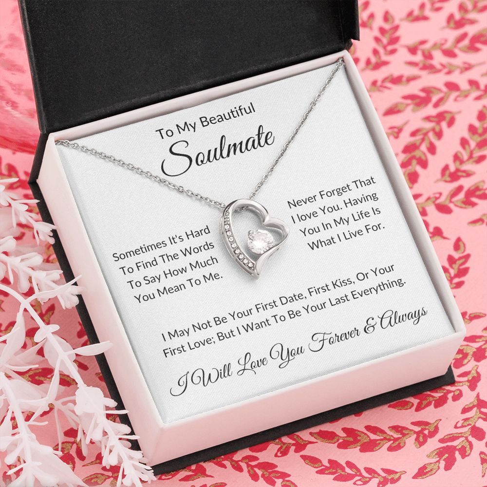 To My Beautiful Soulmate | Forever Love Necklace