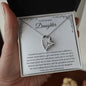 To My Amazing Daughter | Forever Love Necklace