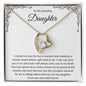 To My Amazing Daughter | Forever Love Necklace